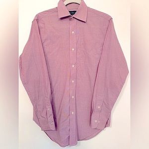 Ralph Lauren ~ Men's Button Down Long Sleeve Dress Shirt 14 1/2, 32/33